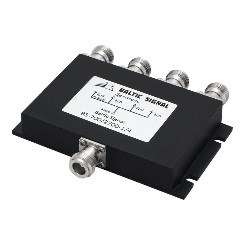 Делитель мощности Baltic Signal BS-700/2700-1/4 Делитель мощности Baltic Signal BS-700/2700-1/4