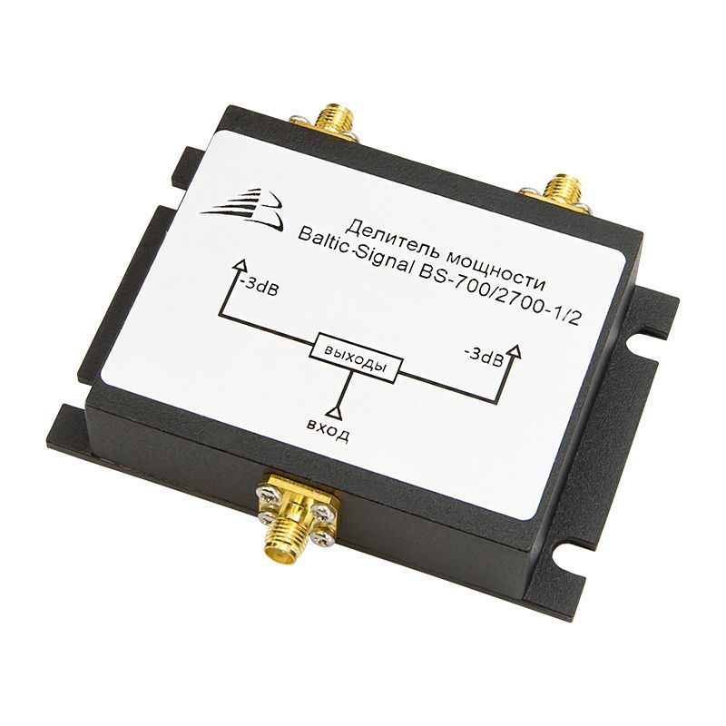 Делитель Baltic Signal BS-700/2700-1/2 (SMA-female) Делитель Baltic Signal BS-700/2700-1/2 (SMA-female)