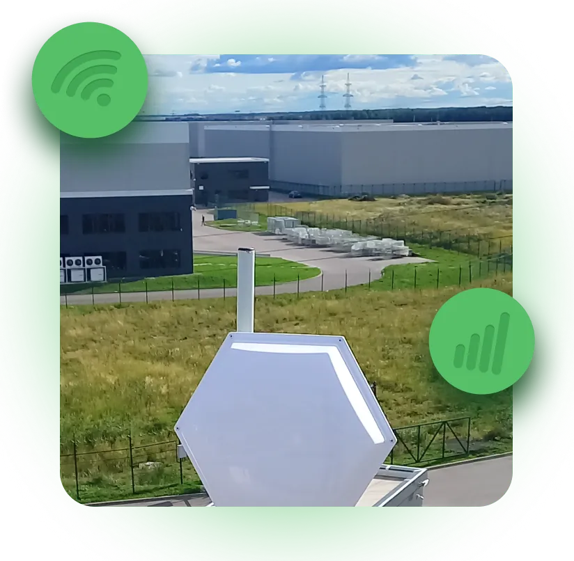 Усиление на промышленных объектах