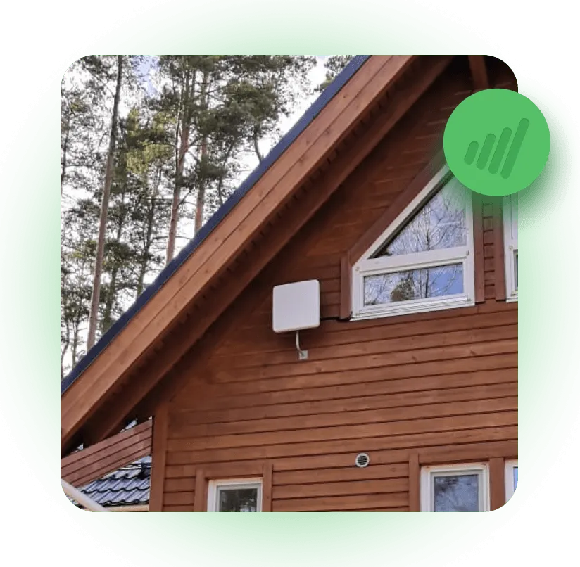 Усиление в коттедже