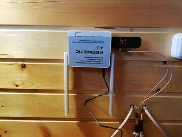 Модем Huawei с роутером Keenetic 4G