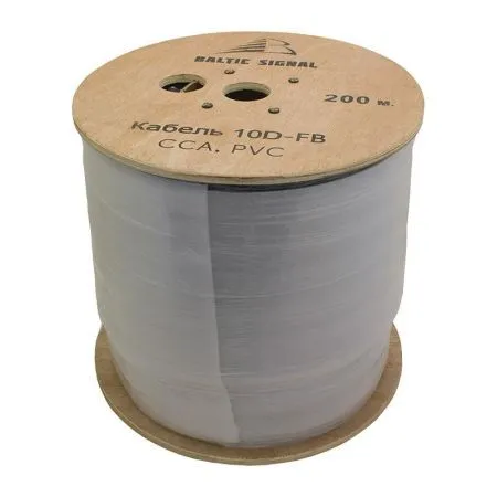 Купить кабель 10d-fb cca pvc в СПБ по доступной цене | Полоса частот 