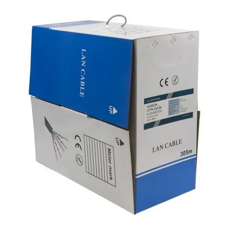 Купить кабель utp4 cat.5e 4x2x0.51 внутренний cu в СПБ по доступной цене | Полоса частот 