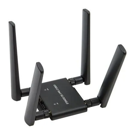 Купить корпусной usb-адаптер для модемов m.2 (4хsma-female для mimo 4x4) в СПБ по доступной цене | Полоса частот 