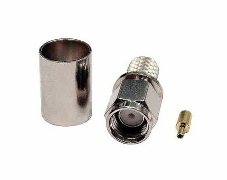 Разъём S-A111/5D (RP-SMA-male, обжимной, на кабель 5D, реверсный) Разъём S-A111/5D (RP-SMA-male, обжимной, на кабель 5D, реверсный)