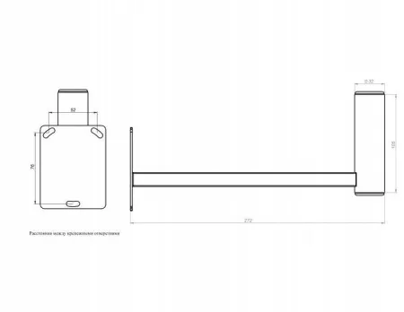 Купить кронштейн стеновой для крепления антенн ks-240 по доступной цене в СПБ | Полоса частот 