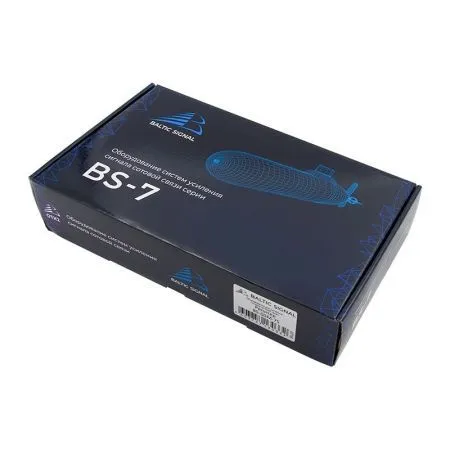 Купить комплект усиления gsm baltic signal bs-gsm-75-kit (до 400 м2) по доступной цене в СПБ | Полоса частот 
