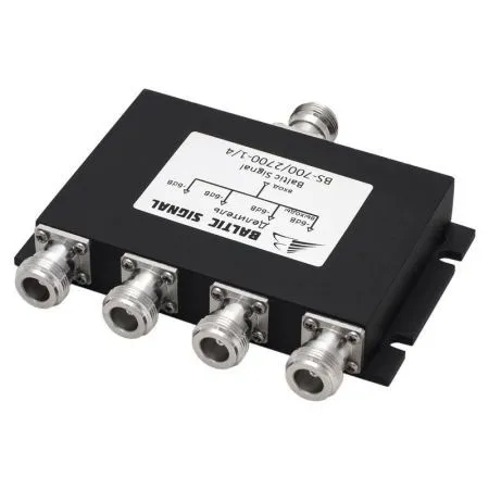 Купить делитель мощности baltic signal bs-700/2700-1/4 по доступной цене | Полоса частот  Купить делитель мощности baltic signal bs-700/2700-1/4 по доступной цене | Полоса частот