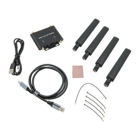 Купить корпусной usb-адаптер для модемов m.2 (4хsma-female для mimo 4x4) в СПБ по доступной цене | Полоса частот 