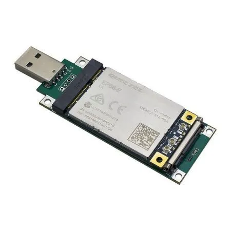 Купить usb-модем lte cat.11 quectel ep06-e (до 600 мбит/с) бескорпусной в СПБ по доступной цене | Полоса частот 