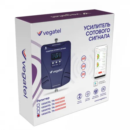 Купить Комплект VEGATEL TN-2100/2600 по доступной цене в СПБ | Полоса частот  Купить Комплект VEGATEL TN-2100/2600 по доступной цене в СПБ | Полоса частот