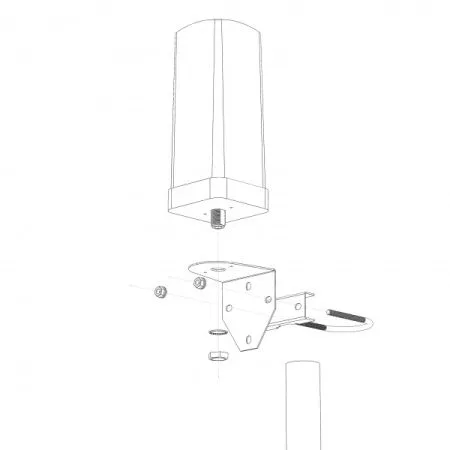 Купить антенна gsm/3g/4g nitsa-7 по доступной цене | Полоса частот 