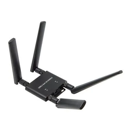 Купить корпусной usb-адаптер для модемов m.2 (4хsma-female для mimo 4x4) в СПБ по доступной цене | Полоса частот 