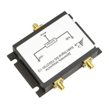 Купить делитель baltic signal bs-700/2700-1/2 (sma-female) по доступной цене | Полоса частот 
