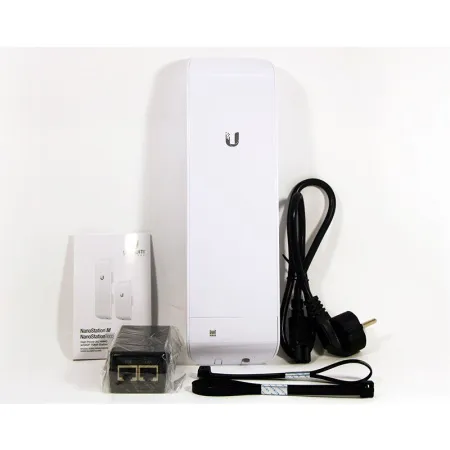 Купить точка доступа wifi ubiquiti nanostation m2 (2.4 ггц, 630 мвт) в СПБ по доступной цене | Полоса частот