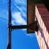 Телескопический кронштейн для крепления мачты 40/70 фото 2