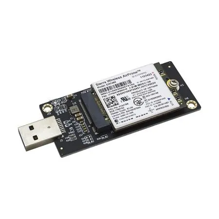 Купить usb-модем lte cat.6 sierra wireless em7455 (до 300 мбит/с) в СПБ по доступной цене | Полоса частот 
