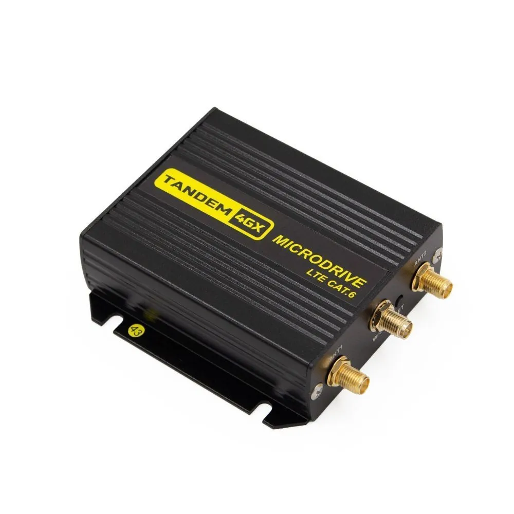 Купить промышленный роутер tandem-4gx-61 с поддержкой poe lte cat.6 по доступной цене | Полоса частот 