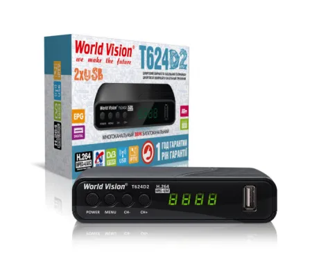 Ресивер World Vision T624D2