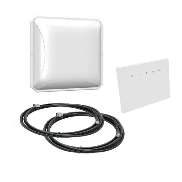 Комплект 3G/4G-WiFi Интернет в коттедж Минимум 2х14дБ Комплект 3G/4G-WiFi Интернет в коттедж Минимум 2х14дБ