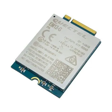 Купить модем 3g/4g m.2 quectel em12-g в СПБ по доступной цене | Полоса частот 
