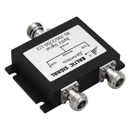 Купить делитель мощности baltic signal bs-700/2700-1/2 по доступной цене | Полоса частот  Купить делитель мощности baltic signal bs-700/2700-1/2 по доступной цене | Полоса частот