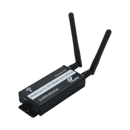 Адаптер (переходник) USB для модемов miniPCIe (корпусной, c RP-SMA)