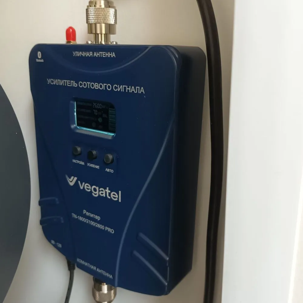 Купить репитер vegatel tn-1800/2100/2600 pro по доступной цене | Полоса частот 