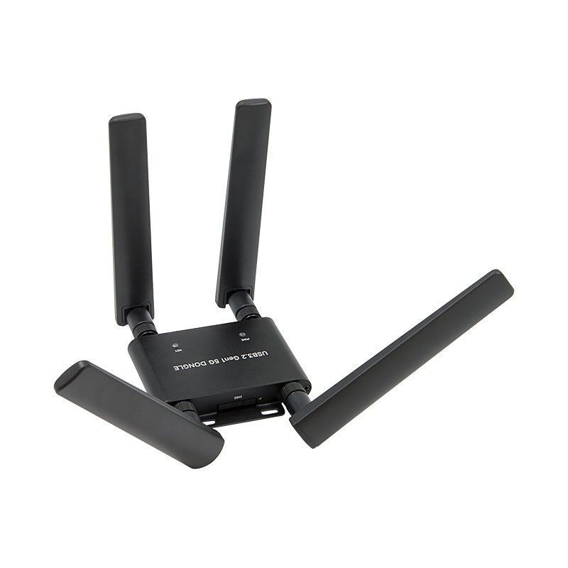 Корпусной USB-адаптер для модемов M.2 (4хSMA-female для MIMO 4x4)