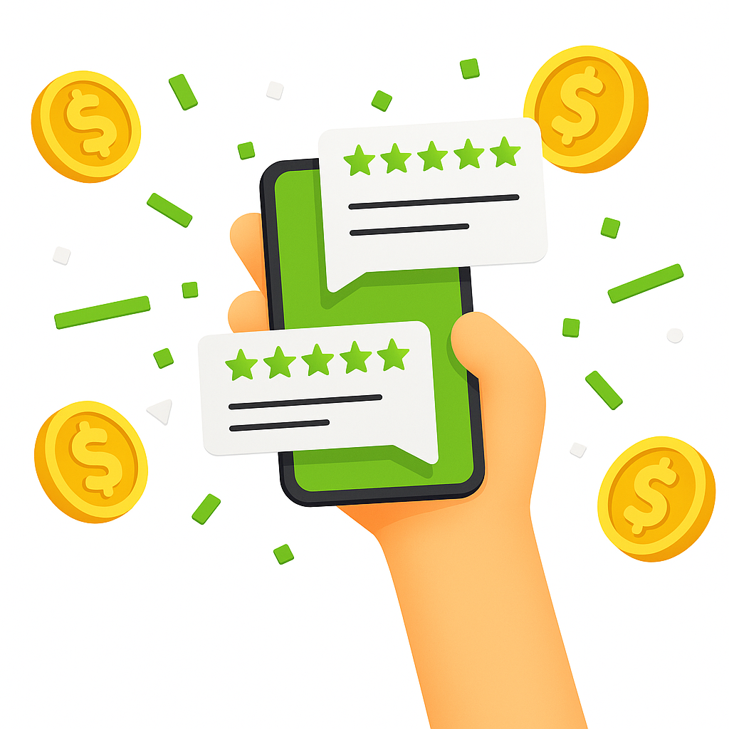 Кэшбэк за отзыв