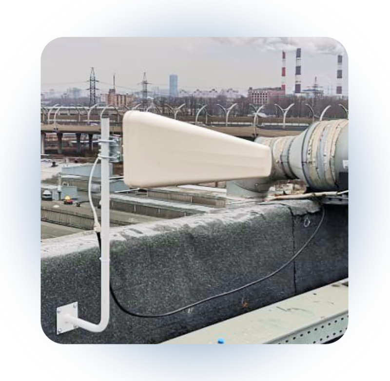 На промышленных объектах