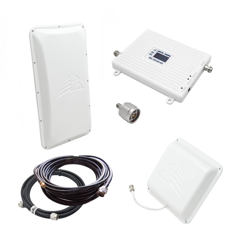 Комплект усиления 3G/4G Baltic Signal BS-3G/4G-65-kit (до 200 м2) Комплект усиления 3G/4G Baltic Signal BS-3G/4G-65-kit (до 200 м2)