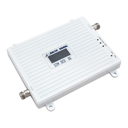 Купить комплект усиления gsm+3g+lte baltic signal bs-gsm/dcs/3g-65-kit (до 200 м2) по доступной цене в СПБ | Полоса частот 
