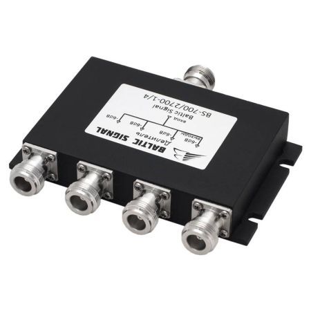 Купить делитель мощности baltic signal bs-700/2700-1/4 по доступной цене | Полоса частот 