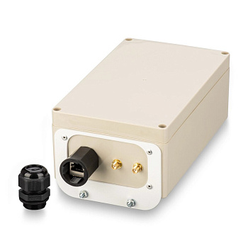 Гермобокс KG-SMAx2 (гермоввод RJ45, 2xCRC9)