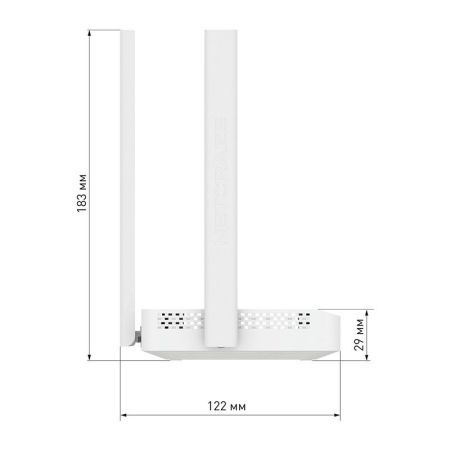 Купить netcraze speedster (nc‑3013) - гигабитный wi‑fi ac1200 роутер по доступной цене | Полоса частот 