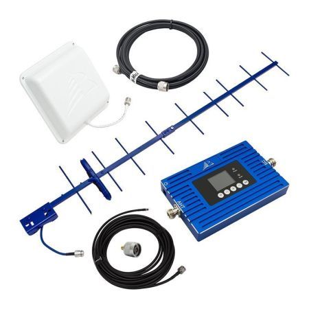 Купить комплект усиления gsm baltic signal bs-gsm-75-kit (до 400 м2) по доступной цене в СПБ | Полоса частот 