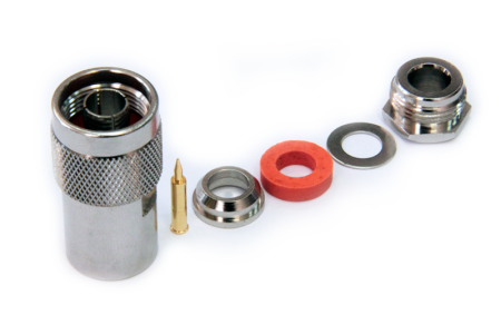 Купить разъём n-112/5d (n-male, прижимной, на кабель 5d) по доступной цене | Полоса частот 