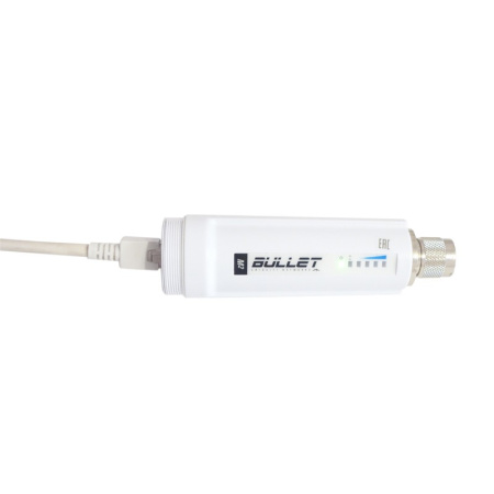 Купить точка доступа wifi ubiquiti bullet m2 hp (2.4 ггц, 600 мвт) в СПБ по доступной цене | Полоса частот