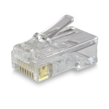 Купить коннекторы rj-45 (упаковка 100 шт) в СПБ по доступной цене | Полоса частот 