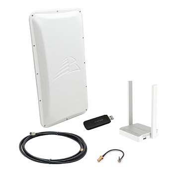 Комплект 3G/4G-WiFi Интернет на дачу 17 дБ Keenetic 4G + ASTRA Комплект 3G/4G-WiFi Интернет на дачу 17 дБ Keenetic 4G + ASTRA