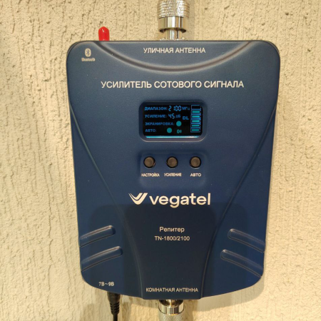 Купить репитер vegatel tn-1800/2100 по доступной цене | Полоса частот 