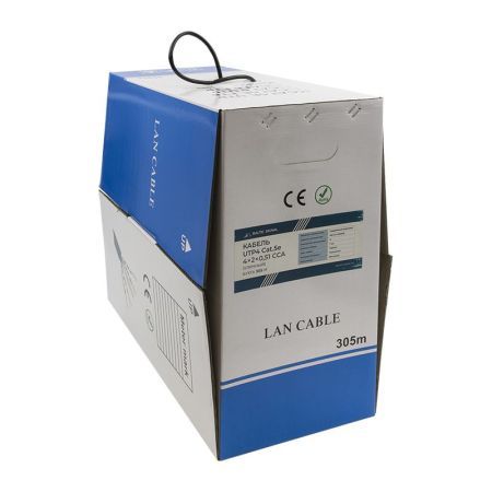 Купить кабель utp4 cat.5e 4x2x0.51 уличный cca в СПБ по доступной цене | Полоса частот 