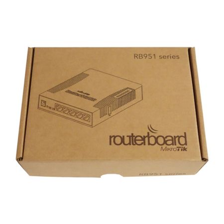 Купить роутер usb-wifi mikrotik rb951ui-2hnd по доступной цене | Полоса частот 
