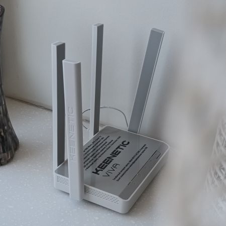 Купить роутер usb-wifi keenetic viva (kn-1913) по доступной цене | Полоса частот 