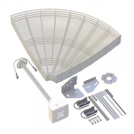 Купить параболическая антенна vika-27 mimo (прямофокусная, 2 x 27 дб) по доступной цене | Полоса частот 