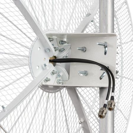 Купить параболическая антенна prisma 3g/4g mimo (прямофокусная, 2 x 27 дб) по доступной цене | Полоса частот 