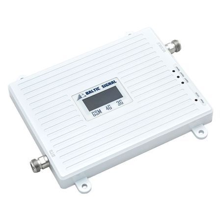 Купить репитер baltic signal bs-gsm/3g/4g-65 (65 дб, 100 мвт) по доступной цене | Полоса частот 
