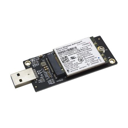 Купить usb-модем lte cat.6 sierra wireless em7455 (до 300 мбит/с) в СПБ по доступной цене | Полоса частот 
