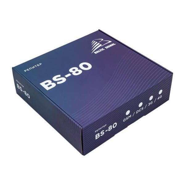 Купить бустер baltic signal bs-dcs-40-33 (40 дб, 2000 мвт) в СПБ по доступной цене | Полоса частот 